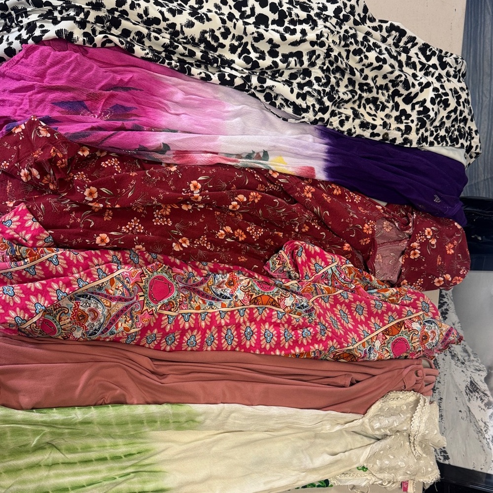 Colorful Patterned Fabric Bundle - image 1